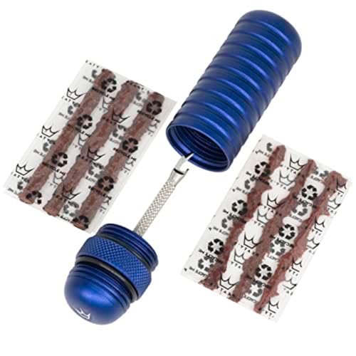 Peaty's Tubeless Bike Tyre Puncture Repair Plugger Kit - for MTB, Road & XC Bicycle Tyres - Unique Single-Sided Fork, for Rapid Puncture Repair to Fix Punctures Fast - 3X 3mm & 1.5mm Plugs