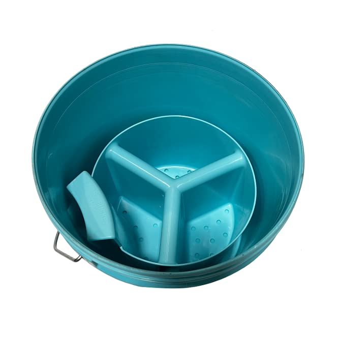 Bucket Caddy with Hanger-Great for car wash, Tool Box, House Cleaning, fit in 3.5,5 Gallon Bucket