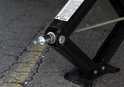 Camco RV Leveling Scissor Jack Socket Drill Adapter - Fits 3/8" and 1/2" Power Drills - Works with All 3/4" Hex Drive Jacks - RV Stabilization Made Easy (57363)