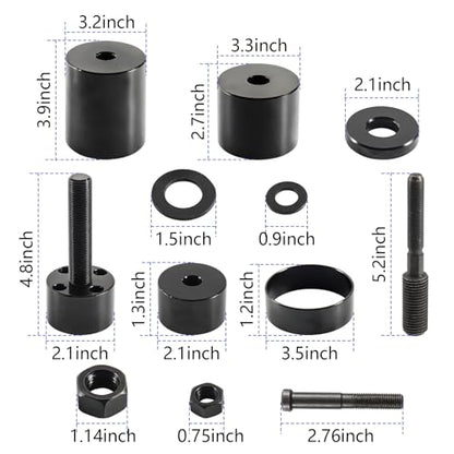 Crankshaft Gear and Front Oil Seal Installer Compatible for John Deere 1039, 4045, 6059 and 6068 Engines Alternative JDG954B