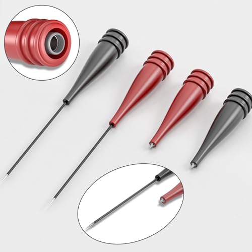 Goupchn Multimeter Test Leads Kit 8PCS Test Cable Set | Alligator Clips, Wire Piercing Test Probes for Fault Location, Electronics Repairing - style: P1309