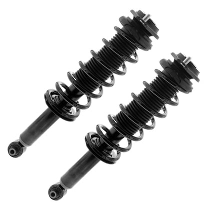 Detroit Axle - 2pc Rear Struts for 2014 2015 2016 Subaru Forester Ready Quick Complete Struts w/Coil Spring Assembly Replacement Suspension Shock - size: SR4487x2/Pair