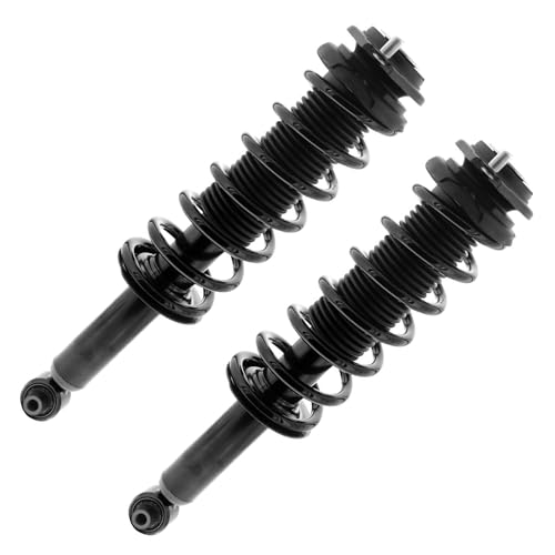 Detroit Axle - 2pc Rear Struts for 2014 2015 2016 Subaru Forester Ready Quick Complete Struts w/Coil Spring Assembly Replacement Suspension Shock - size: SR4487x2/Pair