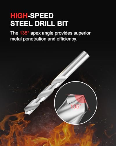 Kolvoii 7/16"-14 Helicoil Thread Repair Kit, SAE UNC 7/16 Inch Standard Helicoil kit with HSS Drill Bit, Tap & Stainless Steel Inserts for Bolt Thread & Truck Repair - size: 7/16"-14