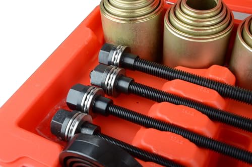 26pc Universal Press and Pull Sleeve Kit Bushing Bearings and Seals Removal Installation Kit