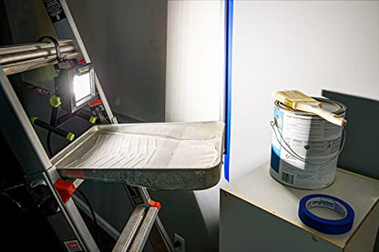 PowerSmith LED Work Light with Metal Stand and Sealed Power Switch 2000 Lumens PWLS020H - size: 2,000 Lumen