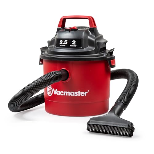 Vacmaster 2.5-Gallon* 2 Peak HP Wall Mountable Wet/Dry Vacuum – VOM205P 1101 - style: Plug-in Edition