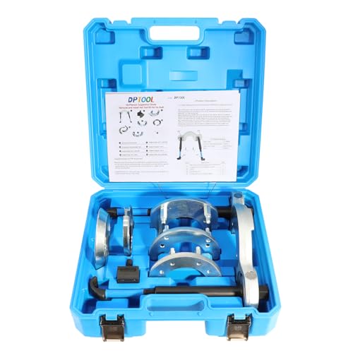 DPTOOL McPherson Suspension Struts Removal and Install aid Tool Kit Universal Suspension Strut Split Hub Steering Knuckle Spreader Tool Compatible with Vw Audi