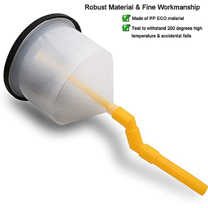 15Pcs/Set Plastic Filling Funnel Spout Pour Oil Tool Spill Proof Coolant Filling Kit Vhicle Car Accessories