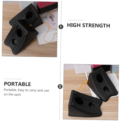 4pcs Tire Support Pad Set Heavy Duty Wheel Chocks for Cars Trucks RVs Anti-Slip Design for Safety and Stability