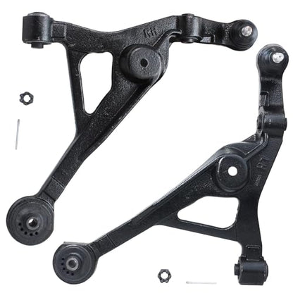 Detroit Axle - Front Struts Kit for 99-06 Chrysler Sebring Dodge Stratus 99-00 Cirrus Plymouth Breeze, 2 Struts Coil Spring with Upper Control Arm 2 Lower Control Arms with Ball Joint Replacement - size: 4CQ42824/ Big strut kit