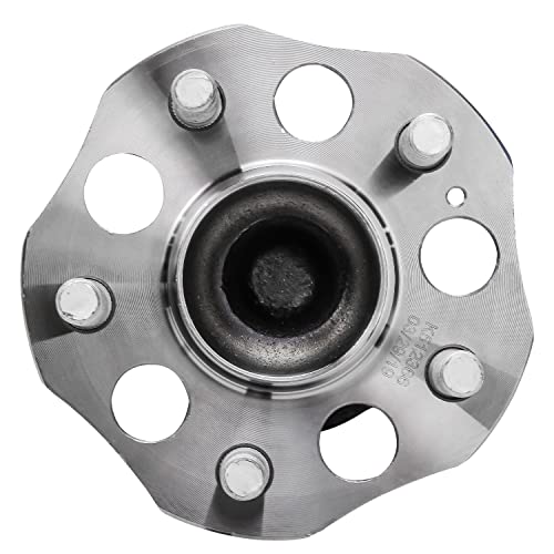 Detroit Axle - Pair Rear Wheel Bearing and Hub Assembly for Honda Odyssey 5 Lugs w/ABS 2011 2012 2013 2014 2015 2016 2017 512366 - style: 512366 x2/Pair