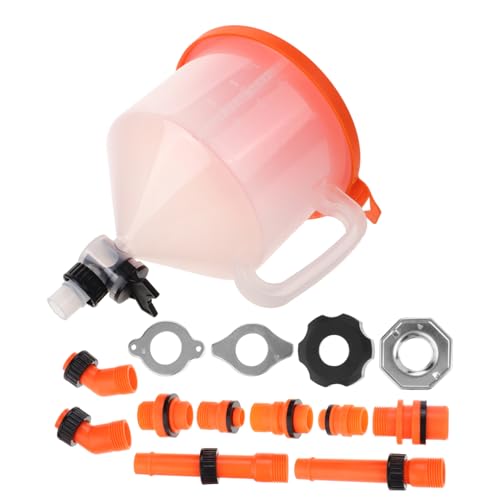 Amosfun 1Set Coolant Filling Kit Spill Funnel Tool for Radiator and Cooling System for Effortless Oil Handling Efficient Automotive Maintenance