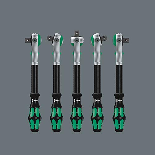 Wera 05004016001 8100 SA 6 Zyklop Metric Speed Ratchet Set, 28 Piece, 1/4" Drive