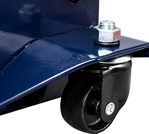 TCE AT84007U Torin Hydraulic Low Profile Service/Floor Jack with Dual Piston Quick Lift Pump, 4 Ton (8,000 lb) Capacity, Blue - size: 4 Ton