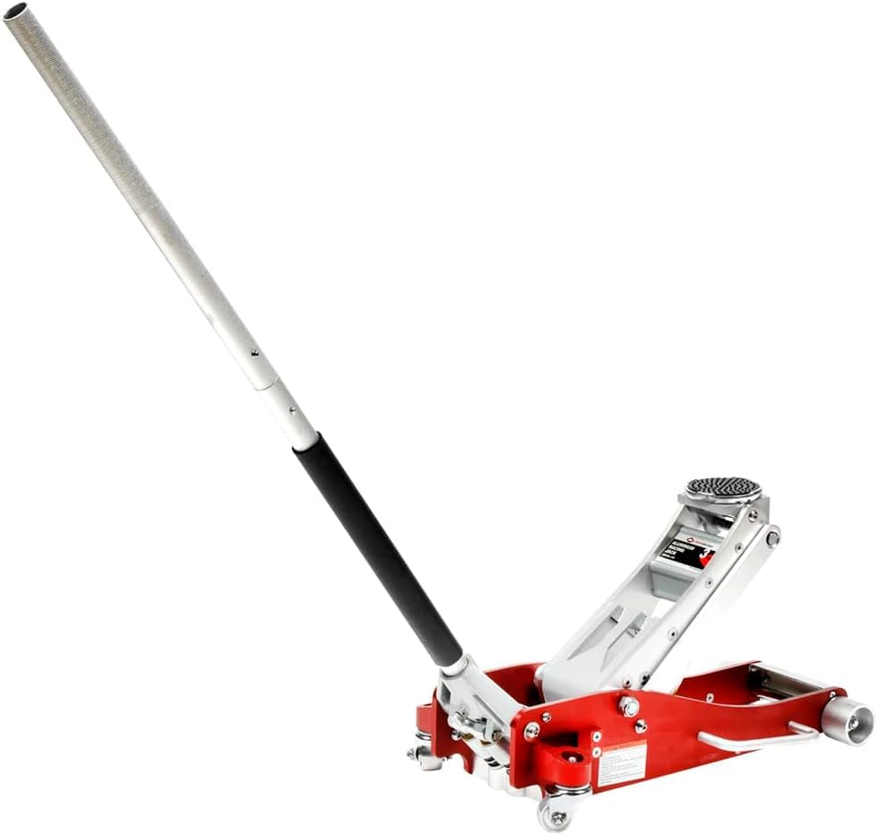 AFF 3 Ton Wrecker Service Jack, Lightweight Anodized Aluminum Frame, Double Pumper Technology, 210 - size: 3 Ton Capacity