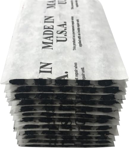 50 Insert Black 4" Tire Repair Strings - Self Vulcanizing Tire Plug String Inserts - Made in USA - color: Black, size: 50 Pack