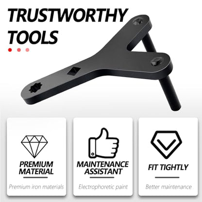 Upgraded Lower Control Arm Prying Tool,1/2" Drive Breaker Bar Control Arm Bushing Tool and Ball Joint Removal Tool,Universal Lower Control Arm Tool Suspension Tools Car Accessories