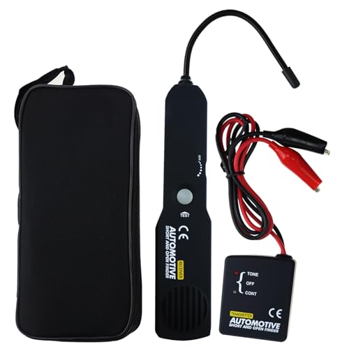 Automotive Circuit Tester, Car Repair Cable Circuit Wire Tracers Analyzer Short Open Finder Fault Tester Electrical Checker Detector Probe DC 6-42V Car Diagnostic Tool