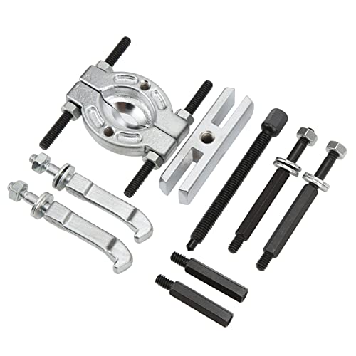 9 Piece Bearing Puller,Mini Bearing Separatormini Bearing Splitter,Bearing Separator Puller Set,9pcs Bearing Puller Set Portable Bearing Removal Tool Kit Heavy Duty Metal Bearing Splitter