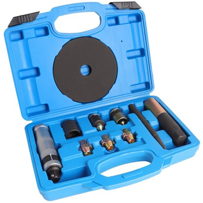 Heavy-Duty Wheel Lock Removal Kit & Master Key Set – Universal Tool for Stripped, Rusted, Broken Locking Lug Nuts, Anti-Slip & Damage-Free Design for Cars, Trucks and SUVs