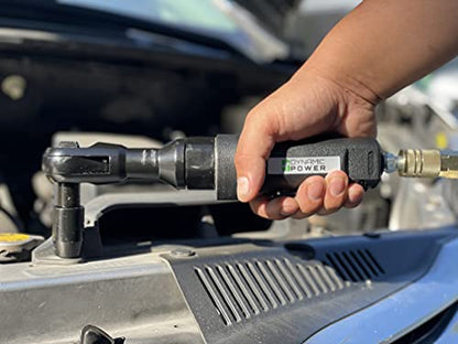 DYNAMIC POWER 50 Pieces Air Tool Kit. 1-1/2'' Impact Wrench, 1-3/8'' Ratchet Wrench, 5-Air Hammer w/Chisels, and other great tool accessories. D-W3-50K