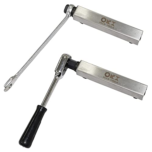 ORXPLUS Tools Motorcycle & Bike Coil Spring Shock Compressor Tool | Heavy-Duty Mechanical Compacting Tool Safely Compresses Motorcycle Rear Shock & Bicycle Coil Springs