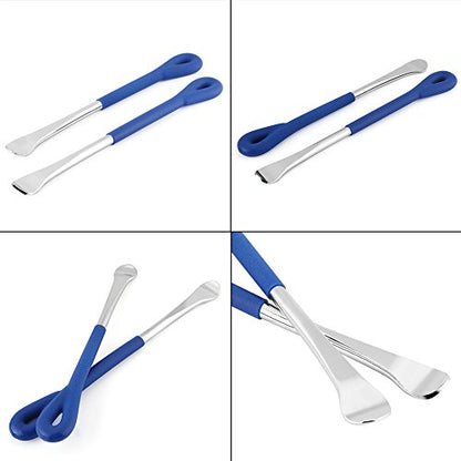 KIMISS 2Pcs Motorcycle Tire Lever Tool, Bike Tire Lever Spoon Tyre Wheel Changing Repair Tool Set