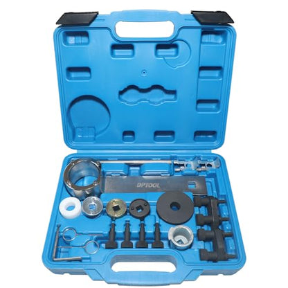 DPTOOL Engine Timing Tool Kit for VAG 1.8 2.0 TSI/TFSI EA888 T10352 T40196 T40271 T10368 T10354 with T10355 - size: 19PC Large Kit