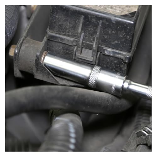 OEMTOOLS 22343 7/16" SAE Deep Socket, 3/8" Drive Sockets, Individual Sockets, Thin Wall Design for Tight Spaces, Easy Identification, Hex Automotive Tool