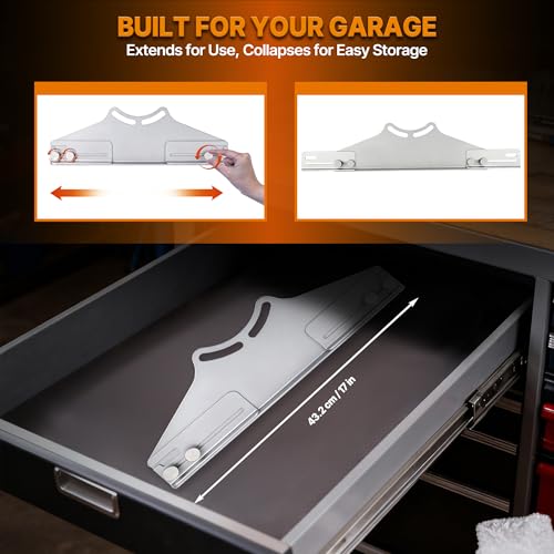 Toe Alignment Tool Toe Plates Wheel Alignment Tool Automotive with 2 Tape Measures and 1 Digital Angle Finder Provides Accurate Fast Wheel Alignment Measurements for Most Cars - size: Applicable to M14 hub bolts