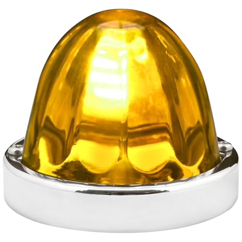 GG Grand General 92431 Stainless Steel Light Amber Watermelon Glass Lens Kit for #1156, Bulb not Included - color: Light Amber, style: 1156 Bulb Base