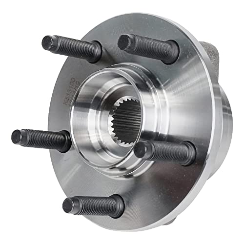 Detroit Axle - 4pc Front Wheel Bearing Hubs Kit for 1996-2007 Ford Taurus | 1996-2005 Mercury Sable 1995-2002 Lincoln Continental 2 Wheel Bearing Hubs Assembly 2 Lower Ball Joints Replacement