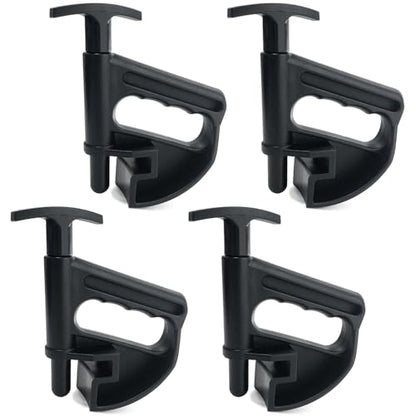 4 Pack Tire Changer Universal Rim Pry Clamp, Nylon Tire Bead Clamp Drop Center Tool, Manual Tire Changer Wheel Changing Helper