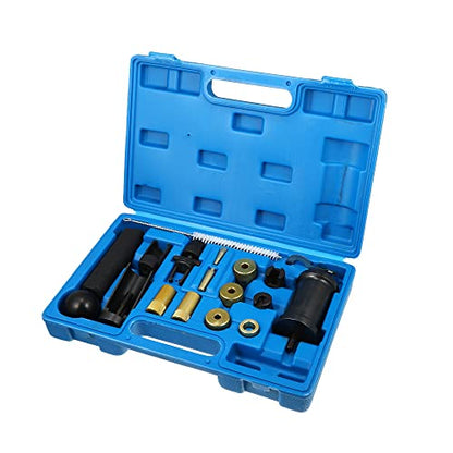 X AUTOHAUX Engine Fuel Injector Puller Removal Tool Injector Seal Install Kits for Volkswagen for Audi for Skoda FSI TSI TFSI 1.4 1.6 1.8 2.0 2.7 3.0 3.2 3.6 V6 4.2 V8
