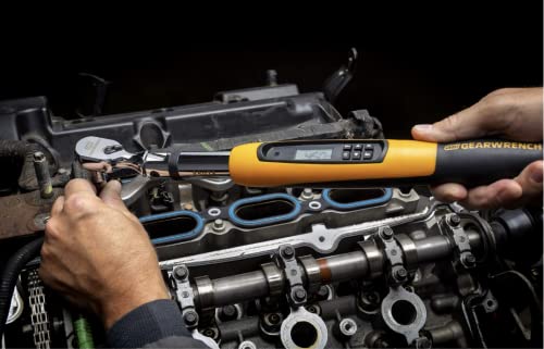 GEARWRENCH 3/8" Flex Head Electronic Torque Wrench with Angle, 10-100 ft/lbs. - 85078 - style: 3/8 Drive Flex Head with Angle