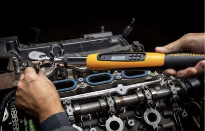 GEARWRENCH 3/8" Flex Head Electronic Torque Wrench with Angle, 10-100 ft/lbs. - 85078 - style: 3/8 Drive Flex Head with Angle