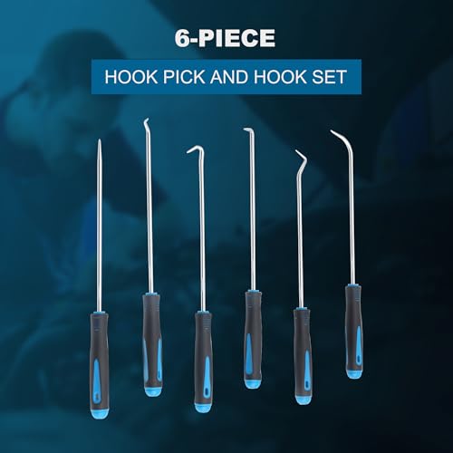 Tool, Pick Hook Set, Gasket Pick Hooks Puller Remover, Pick Tool Set for Car Auto Oil Seal/O-Ring Remover