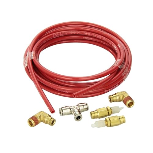 TrendsAuto Firestone Airide Ride-Rite Standard Air Compressor with Air Line Kit | Use for Passenger Cars, SUVs, Vans, Small Pickups | Includes TrendsAuto Decal | 9523 2012 - size: Standard Duty