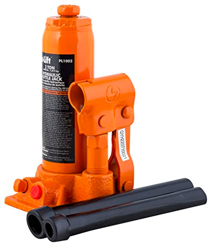 Pro-Lift 2 Ton Hydraulic Bottle Jack - Portable Car Jack 4000 Lbs Capacity with Pump Handle for Car Sedans SUV