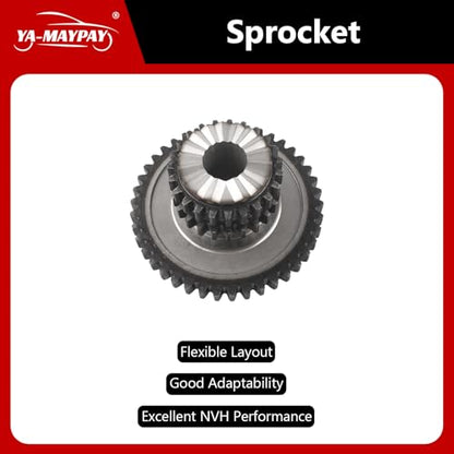 Engine Timing Chain Kit with Tensioner Fit for EA888 3rd Generation Audi Q3 Q5L A6L Compatible with VW Talagon Phideon 2.0T Replaces# 06K109158AC 06K109158BK 06H105209AQ 06K109509D