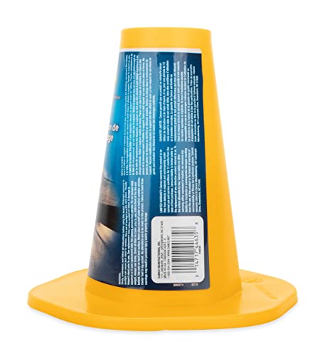 Camco Trailer Tongue Jack Stand - 5,000 lb Weight Capacity - Measures 8-inches Tall with a 2 1/16-inch Recessed Dock - Yellow (44635) (Pack of 4) - size: (Pack of 4)