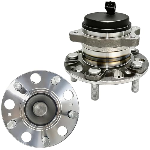 512553 Rear Wheel Bearing Hub Assembly for Hyundai Sonata 2015-2019, Tucson 2016-2021, Veloster N 2019-2022, Kia Cadenza 2017-2020, Optima 2016-2020, Sportage 2016-2022, 52730-C1100 (2PCS) - size: 512553