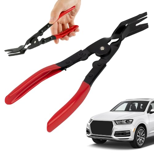 Panel Clip Removal Plier, 2025 NEW Automotive Door Panel Upholstery Trim Clip Removal Tool Plier, Remove Push Pin and Press in Trim Fasteners Lift Action, Car Accessories (1 PCS) - color: 1 Pcs