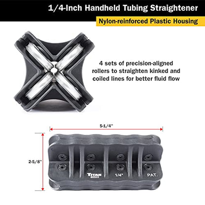 Titan 85522 1/4-Inch Handheld Tubing Straightener - size: 1-4-Inch Tubing Straightener
