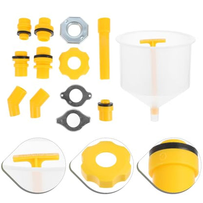 1set Radiator Funnel Fill Kit Coolant Filling Funnel for Spill Prevention Automotive Tool