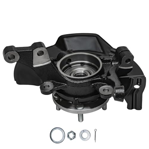 Detroit Axle - Front Steering Knuckles & Wheel Hub Bearings Struts with Coil Springs Replacement for 2011 Hyundai Sonata 2.4L - size: 4QU47825/ Big strut kit