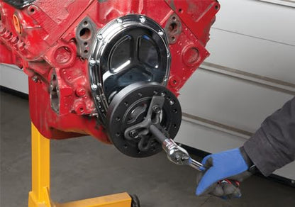 Performance Tool W160 Harmonic Balancer Puller Kit for 4in. Hubs - SAE & Metric Bolts Included - style: Harmonic Balancer Puller