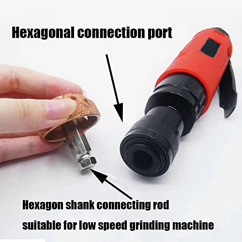 CYDZSW 2Pcs Low Speed Tire Buffer Wheel Tool, 38mm/1.5" Grinding Wheel for Drill, Motorcycle Flat Fix Glue Tread Sidewall Patch Roller Repair Tools Kit, Heavy Duty Buffing Wheels