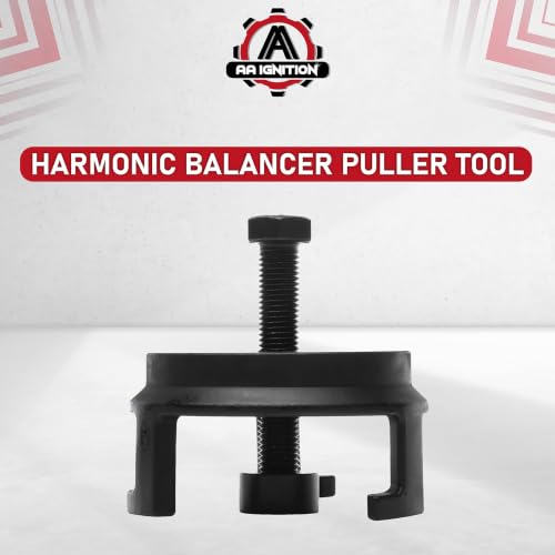 Harmonic Balancer Puller Crank Pulley Puller - Compatible with Chrysler, Jeep, Dodge & GM Vehicles with 3.5L V6, 4.7L V8, 5.7L V8, 6.1L V8 - Replaces 25264